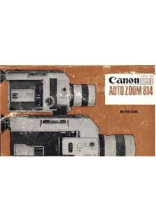 Canon 814 manual. Camera Instructions.